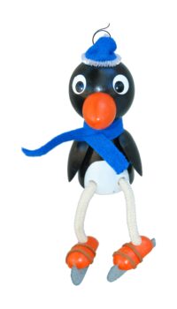 Penguin on Ice Skates