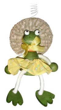 Frog Girl with Hat