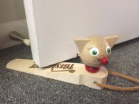Cat Doorstopper